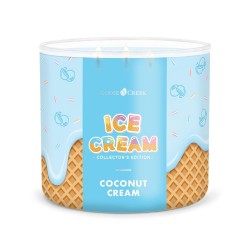 Jarre à 3 mèches Coconut Cream Ice Cream / Glace à la crème de coco - Goose Creek