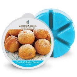 Cire Peach Cobbler Donut / Beignets aux pêches - Goose Creek