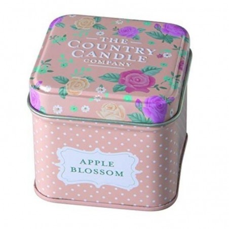Cube vintage floral Apple Blossom / Fleurs de pommier The Country Candle