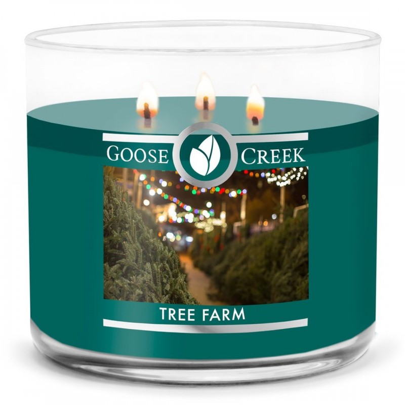 Jarre à 3 mèches Tree Farm / Ferme de sapins Goose Creek