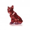 Bougie bulldog classic - red metallic