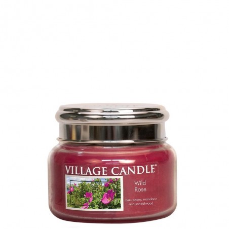 Petite Jarre Silver Wild Rose / Rose Sauvage par Village Candle