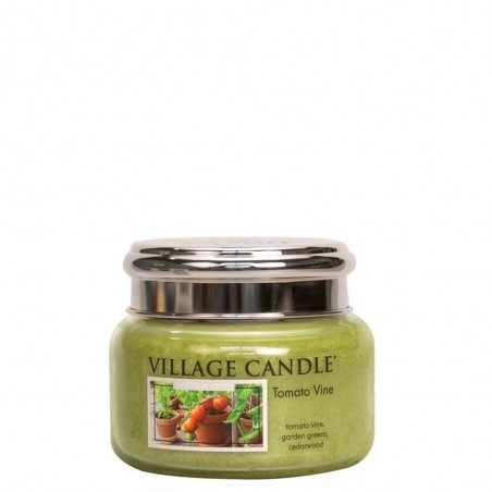 Petite Jarre Silver Tomato Vine par Village Candle