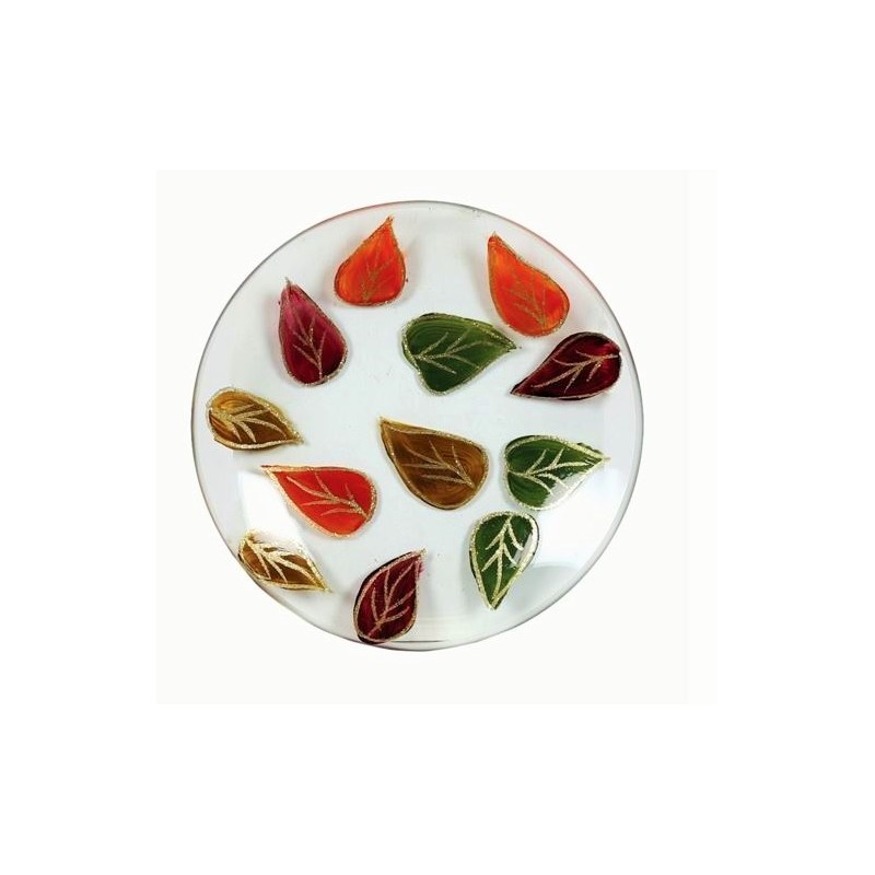 Assiette Feuille d'Automne