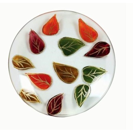 Assiette Feuille d'Automne
