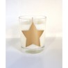 Polkadot XXL glass Stone Washed The Country Candle