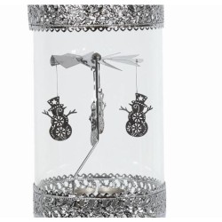 Carrousel bonhomme de neige Argent