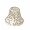 Abat-jour mosaïque or et argent