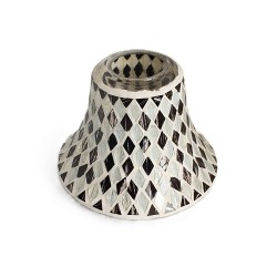 Abat-jour Mosaïque Noir et Blanc