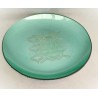 Coupelle turquoise miroir
