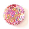 Assiette Mosaïque Cerise