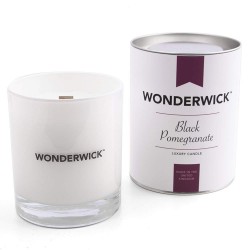 Bougie Wonderwick Blanc Black Pomegranate par The Country Candle